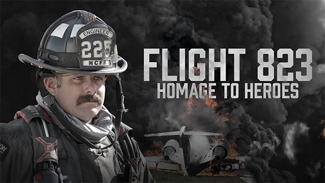 Check for Flight 823: Homages to Heroes airing on a public television station near you!